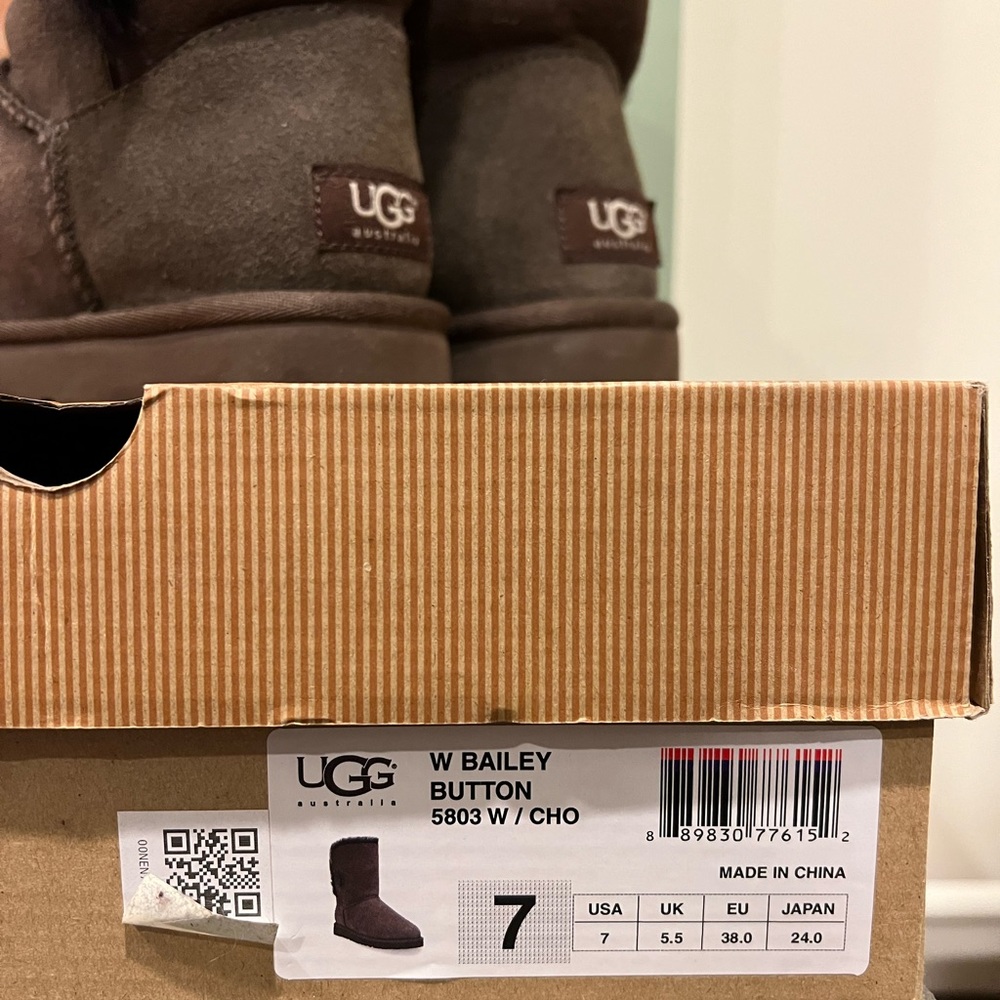 Ugg Bailey Button Boots - Brown - image 4